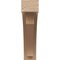 Ekena Millwork 4"W x 16"D x 16"H Thin Rivera Rough Cedar Woodgrain TimberThane Corbel, Primed Tan CORUR04X16X16RIVRCPR - alternate 4